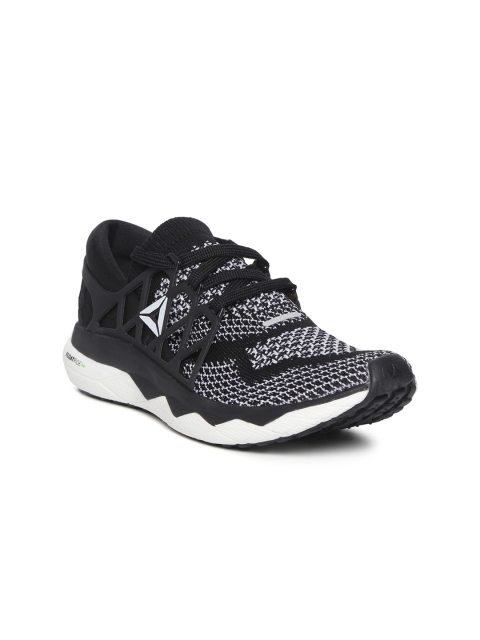 

Reebok Women Black & White Floatride ULTK Woven Design Running Shoes