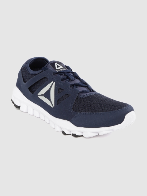 

Reebok Men Navy Blue Cut-Out Travel Advance Training Shoes