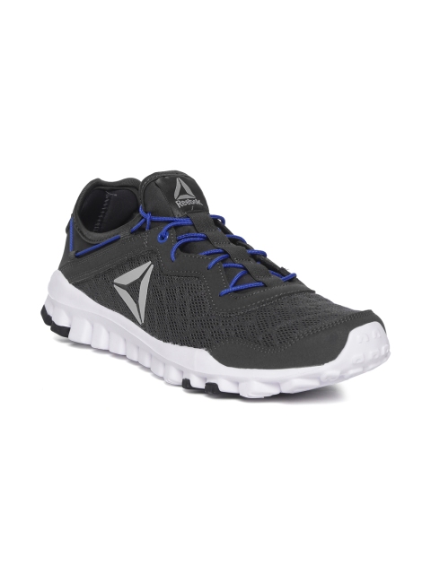 

Reebok Men Charcoal Grey One Rush Flex XT LP Running Shoes