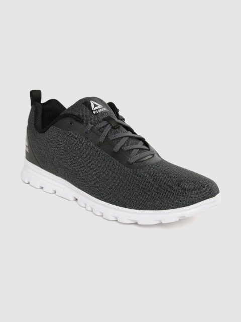 

Reebok Men Charcoal Grey Flex Knit LP Training Shoes
