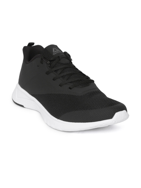 

Reebok Men Black Print Lite Rush 2.0 Running Shoes