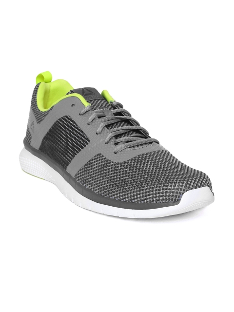 

Reebok Men Grey & Black PT Prime FC Running Shoes