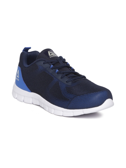 

Reebok Men Navy Super Lite Enhanced LP Running Shoes, Navy blue