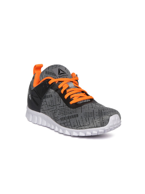 

Reebok Unisex Grey Self-Design Run O Grace LP Running Shoes