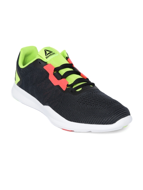 

Reebok Men Black & Lime Green Sprint II Training Shoes