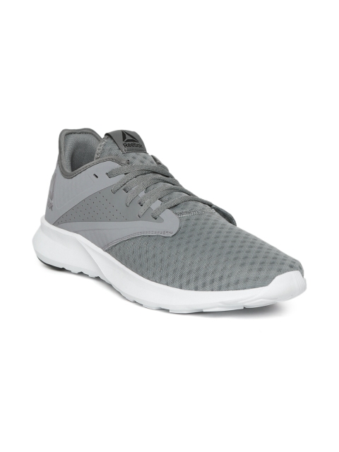 

Reebok Men Grey Textured Cruiser Running Shoes