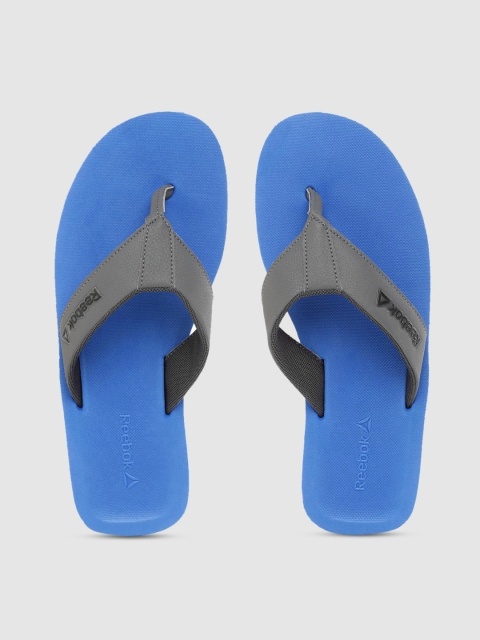 

Reebok Men Grey & Blue Barbados Thong Flip-Flops