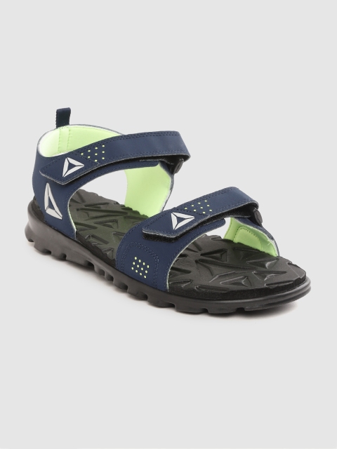 

Reebok Men Navy Blue Royal Flex Sports Sandals