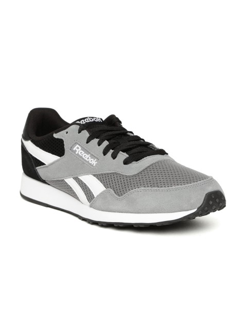 

Reebok Classic Men Grey & Black Royal Ultra Sneakers