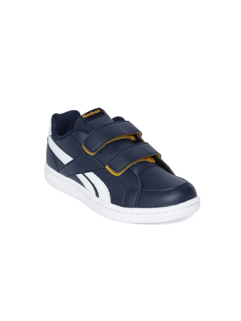 

Reebok Classic Kids Navy Blue & White Royal Prime ALT Sneakers