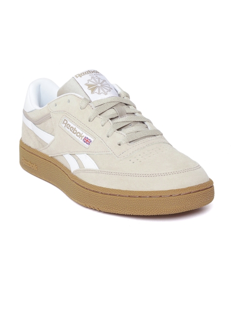 

Reebok Classic Men Beige Revenge Plus MU Sneakers