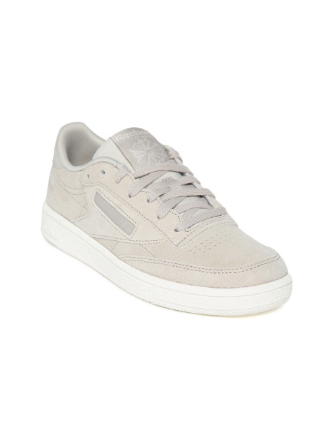 

Reebok Classic Women Beige Suede Club C 85 Sneakers