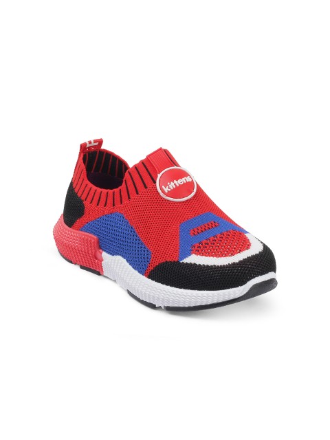 

Kittens Boys Red Slip-On Sneakers