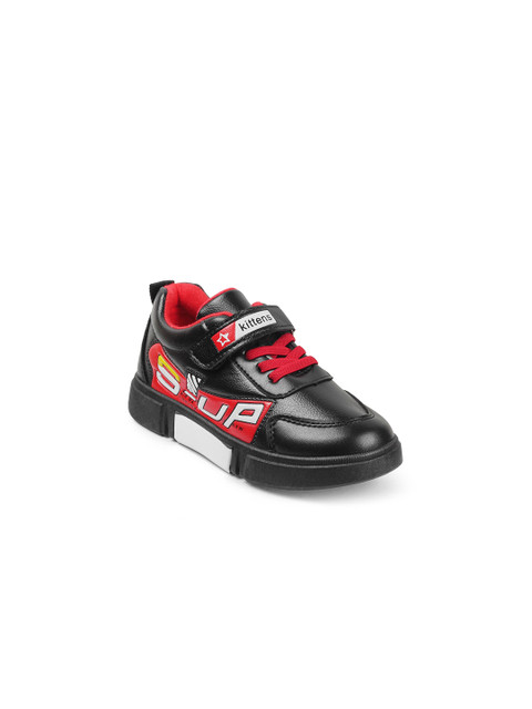 

Kittens Boys Black Sneakers