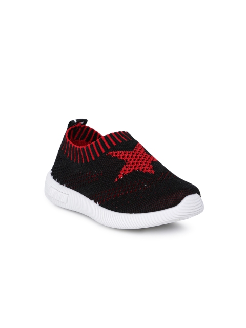 

Kittens Boys Black Slip-On Sneakers