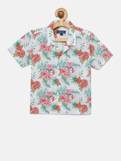 

Juniors by Lifestyle Boys Multicoloured Printed Casual Shirt, Multi