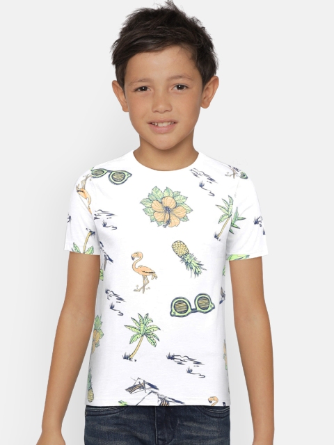

Fame Forever by Lifestyle Boys White Printed T-shirt