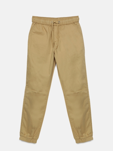 

Fame Forever by Lifestyle Boys Beige Regular Fit Solid Joggers