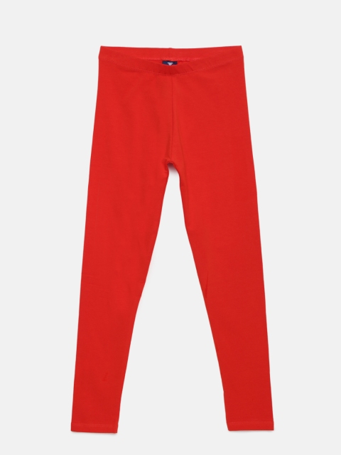 

Fame Forever by Lifestyle Girls Red Solid Leggings