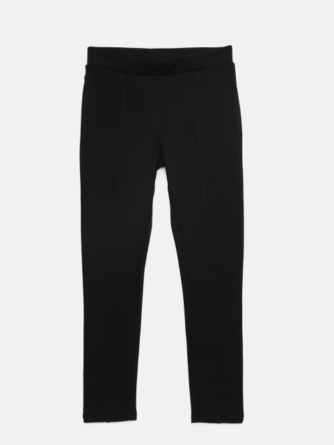

Fame Forever by Lifestyle Girls Black Solid Jeggings