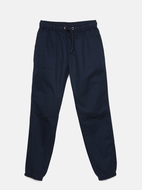 

Fame Forever by Lifestyle Boys Navy Blue Solid Joggers