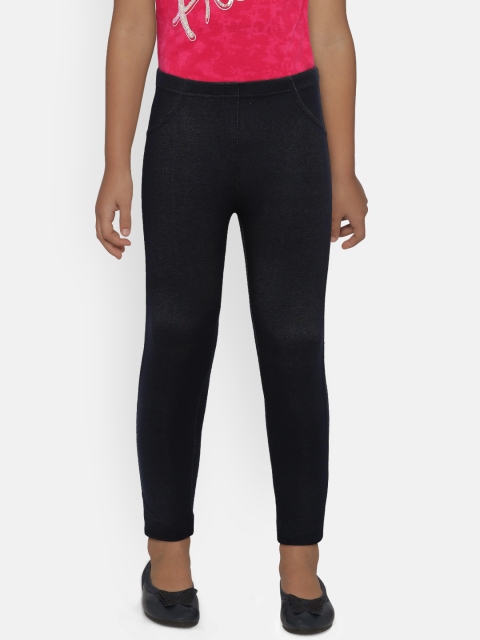 

Fame Forever by Lifestyle Girls Black Solid Jeggings