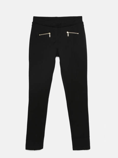 

Fame Forever by Lifestyle Girls Black Solid Jeggings
