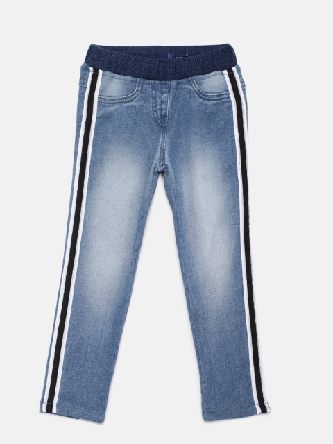 

Fame Forever by Lifestyle Girls Blue Slim Fit Clean Look Stretchable Denim Jeans