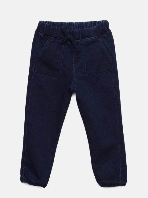 

Juniors by Lifestyle Boys Blue Jogger Mid-Rise Clean Look Jeans