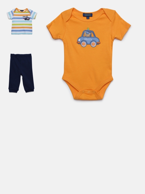 

Juniors by Lifestyle Boys Pack of 3 Clothing Set, Yellow