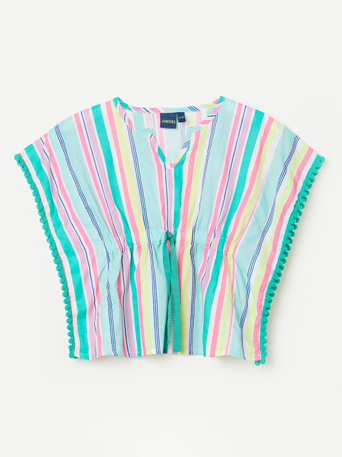

Juniors by Lifestyle Girls Multicoloured Striped Top, Multi