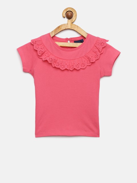

Juniors by Lifestyle Girls Pink Solid Top