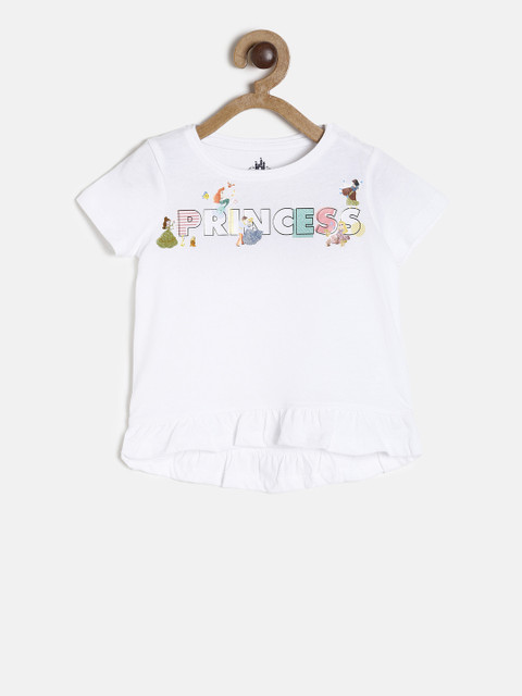 

Juniors by Lifestyle Girls White Printed Top