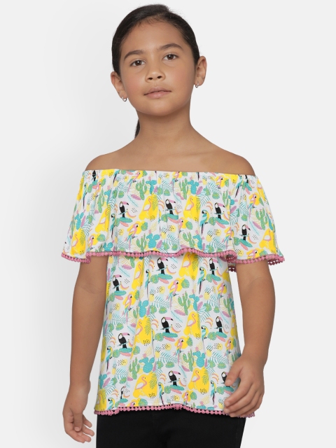 

Fame Forever by Lifestyle Girls Multicoloured Printed Top, Multi