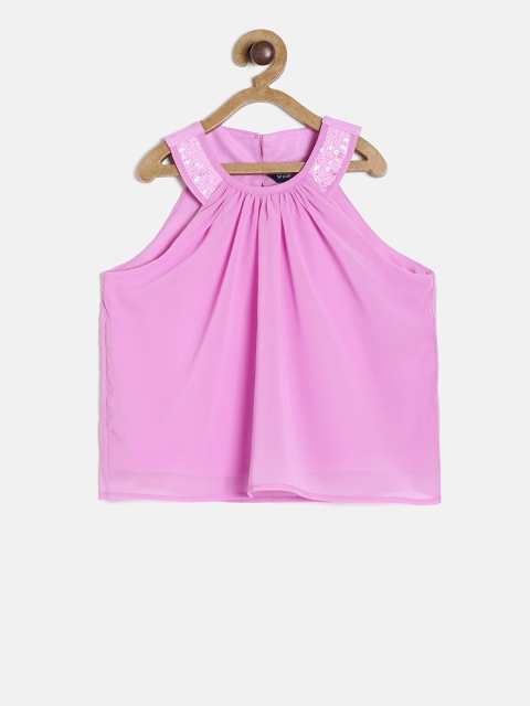 

Fame Forever by Lifestyle Girls Purple Solid Top