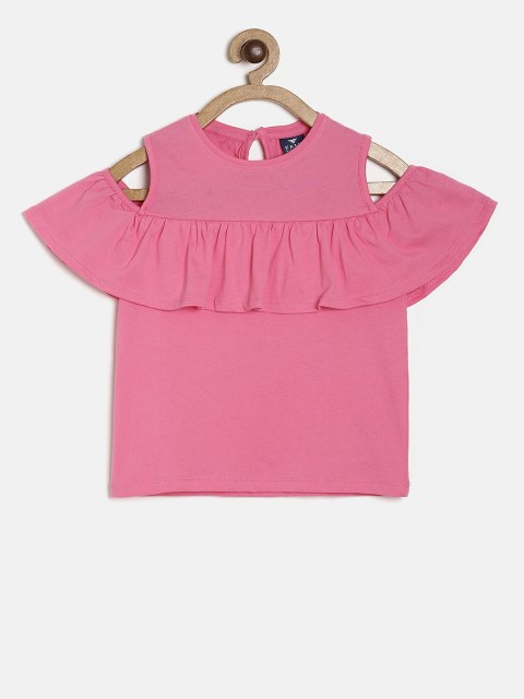 

Fame Forever by Lifestyle Girls Pink Solid Top