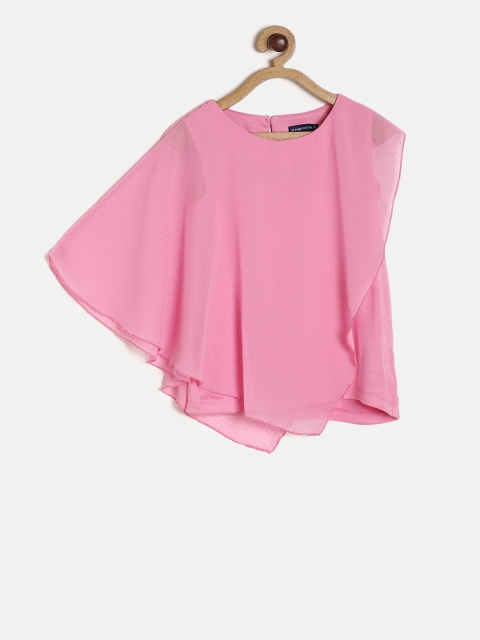 

Fame Forever by Lifestyle Girls Pink Embellished Top