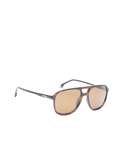

Carrera Unisex Rectangle Sunglasses 173/S 086 56K1, Brown