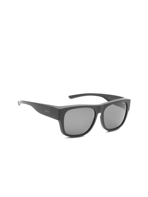 

Polaroid Unisex Square Mirrored Sunglasses PLD 9010/S 003 57M9, Grey