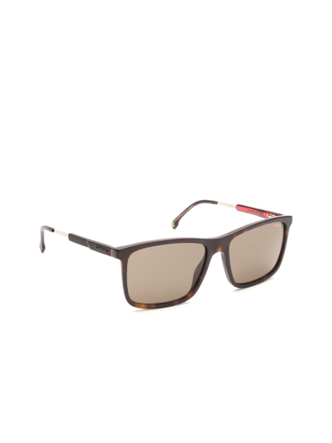 

Carrera Men Rectangle Sunglasses CARRERA 8029/S 086 57SP, Brown