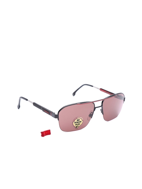 

Carrera Men Polarised Rectangle Sunglasses 8028/S 003 59W6, Pink