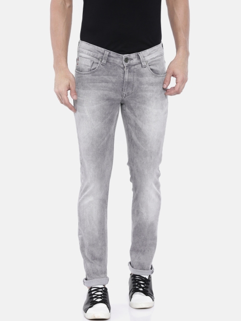 

SPYKAR Men Grey Skinny Fit Low-Rise Clean Look Stretchable Jeans