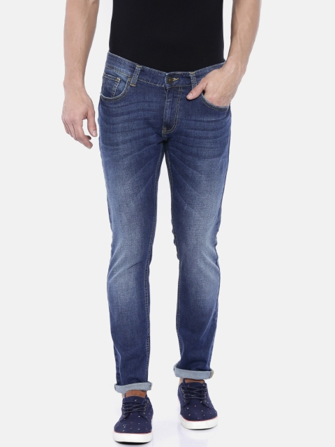 

SPYKAR Men Blue Skinny Fit Low-Rise Clean Look Stretchable Jeans