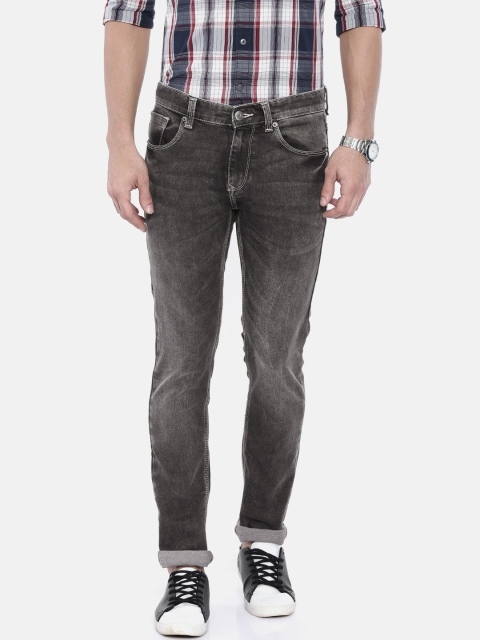 

SPYKAR Men Black Skinny Ultra Slim Fit Low-Rise Clean Look Stretchable Jeans