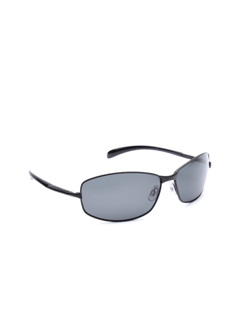 

Polaroid Men Oval Sunglasses P4126 KIH 66Y2, Grey