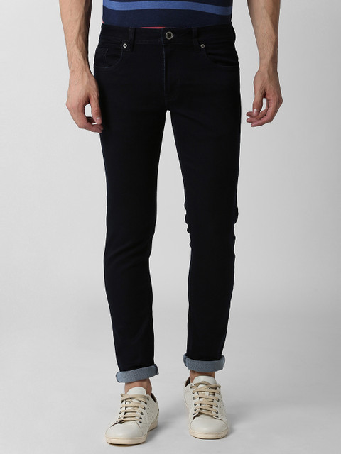 

Peter England Casuals Men Blue Skinny Fit Low-Rise Clean Look Stretchable Jeans