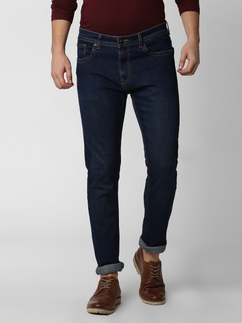 

Peter England Casuals Men Blue Slim Fit Mid-Rise Clean Look Stretchable Jeans