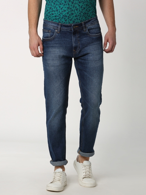 

Peter England Casuals Men Blue Slim Fit Mid-Rise Clean Look Stretchable Jeans