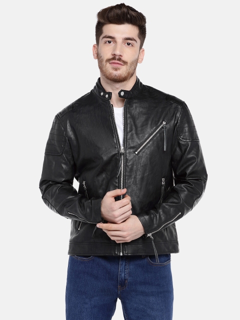 

Blackberrys Men Black Solid Tailored Jacket