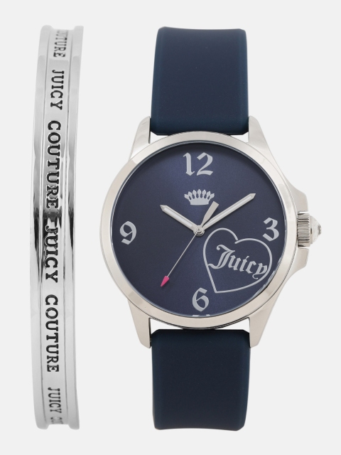 

Juicy Couture Women Blue Analogue Watch Gift Set 1950014_OR11